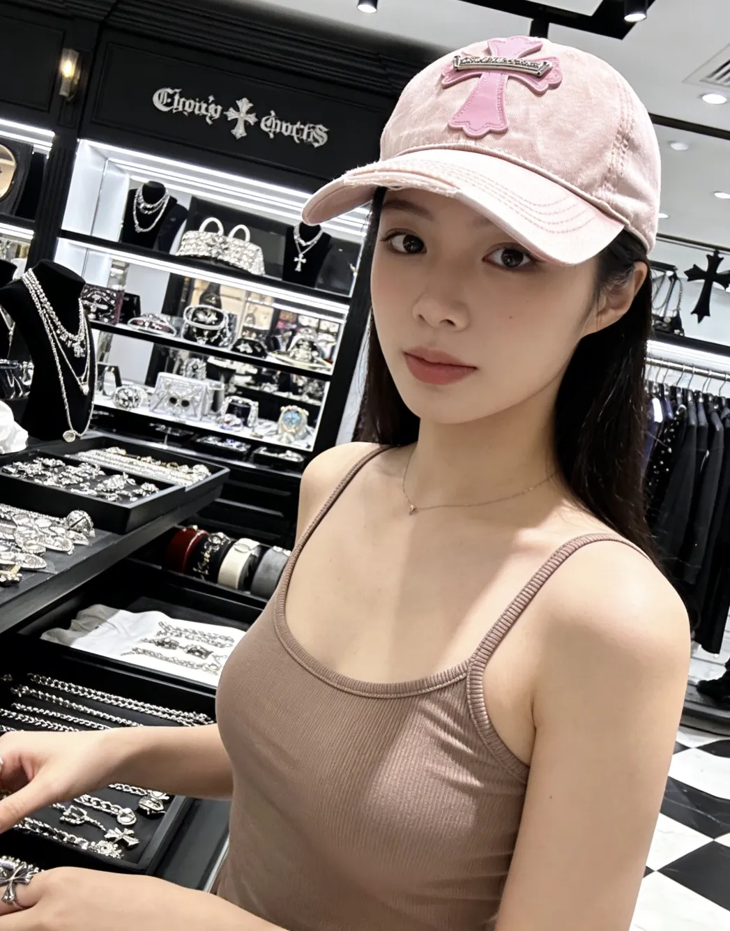Crow heart denim washed spring and summer hole baseball cap